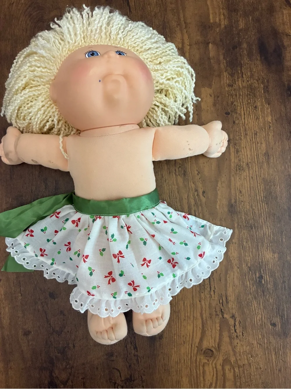 Vintage Handmade Doll Apron
